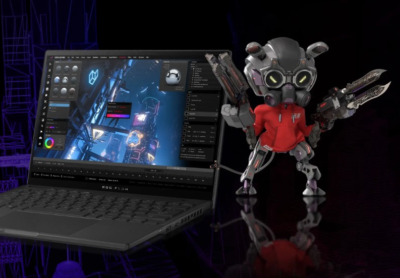 Thiết kế ASUS ROG FLOW X13 (Ảnh minh họa)