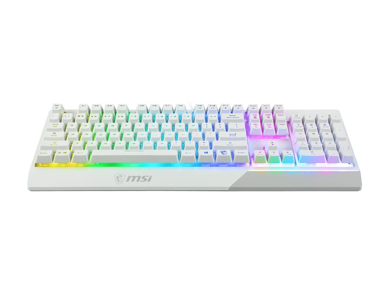 MSI - Keyboard MSI Vigor GK30 US (White)