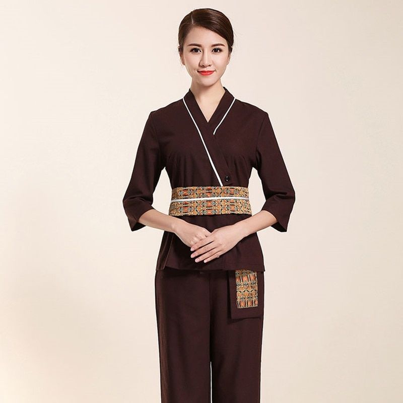 Mẫu đồng phục spa dưỡng sinh