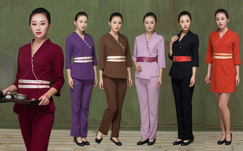 Đồng phục spa dưỡng sinh mẫu 1