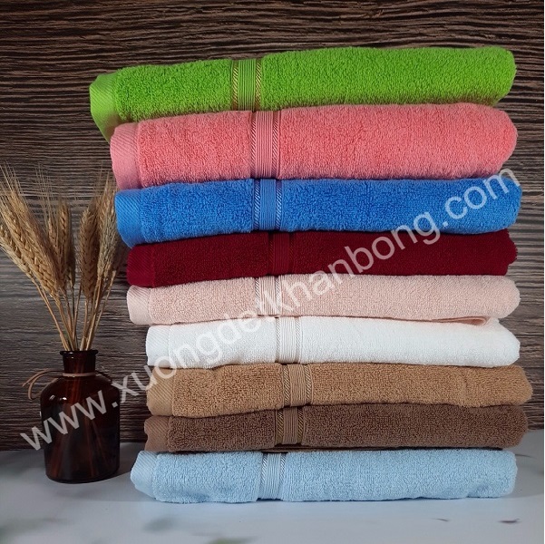 Bộ 09 khăn tắm cotton cao cấp