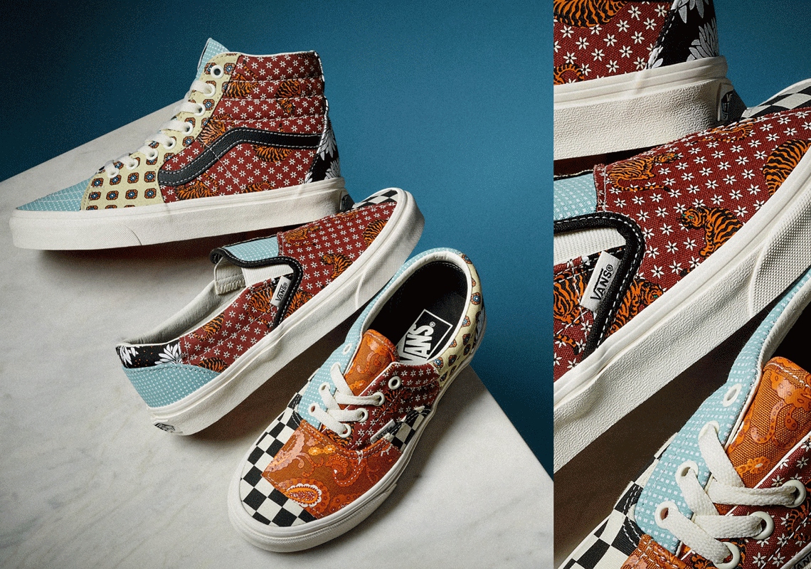 BST VANS ĐẸP NHẤT 2020 - VANS TIGER PATCHWORK