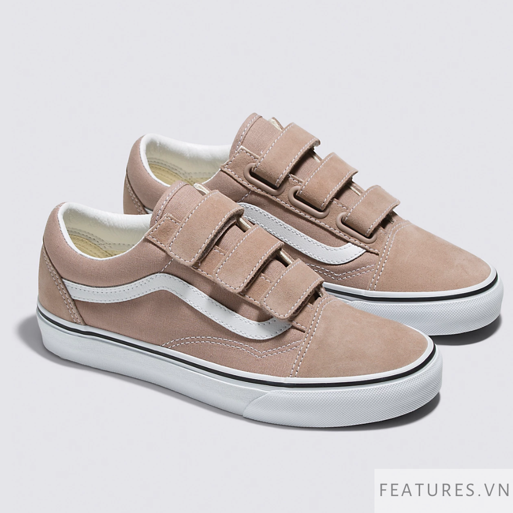 Vans Old Skool Velcro Etherea Brown Features Vietnam Vans Old Skool Velcro Etherea Brown Features Vietnam