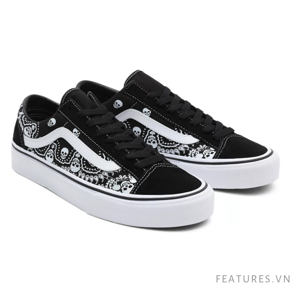 Vans UA Style 36 Sneakers Bandana Black Features Vietnam Vans UA Style 36 Sneakers Bandana Black Features Vietnam