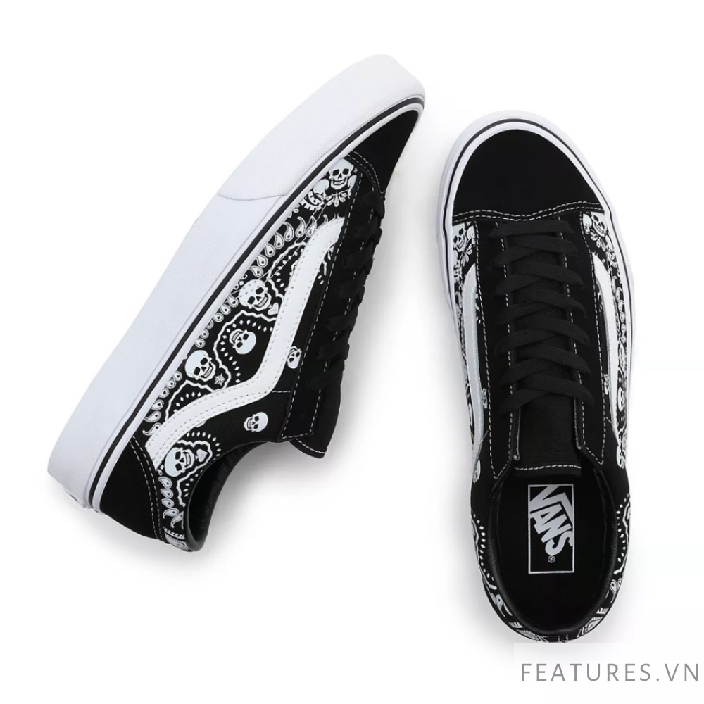Vans UA Style 36 Sneakers Bandana Black Features Vietnam Vans UA Style 36 Sneakers Bandana Black Features Vietnam