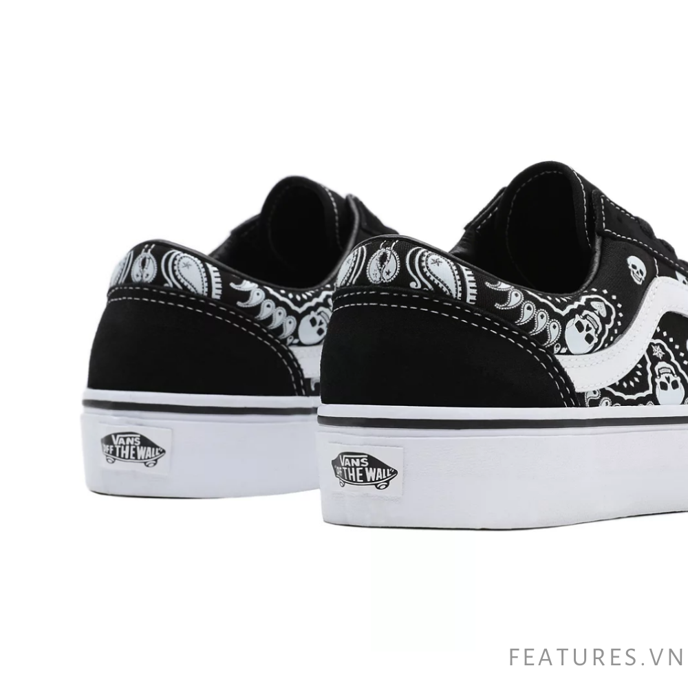 Vans UA Style 36 Sneakers Bandana Black Features Vietnam Vans UA Style 36 Sneakers Bandana Black Features Vietnam