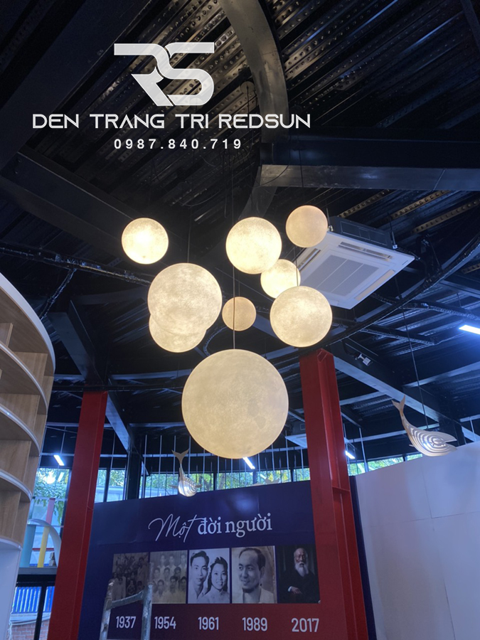 thi-cong-lap-dat-den-trang-tri-tai-thu-vien-truong-thpt-luong-the-vinh