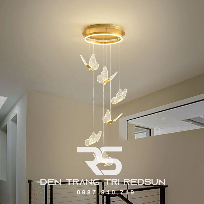 Đèn thả thông tầng 