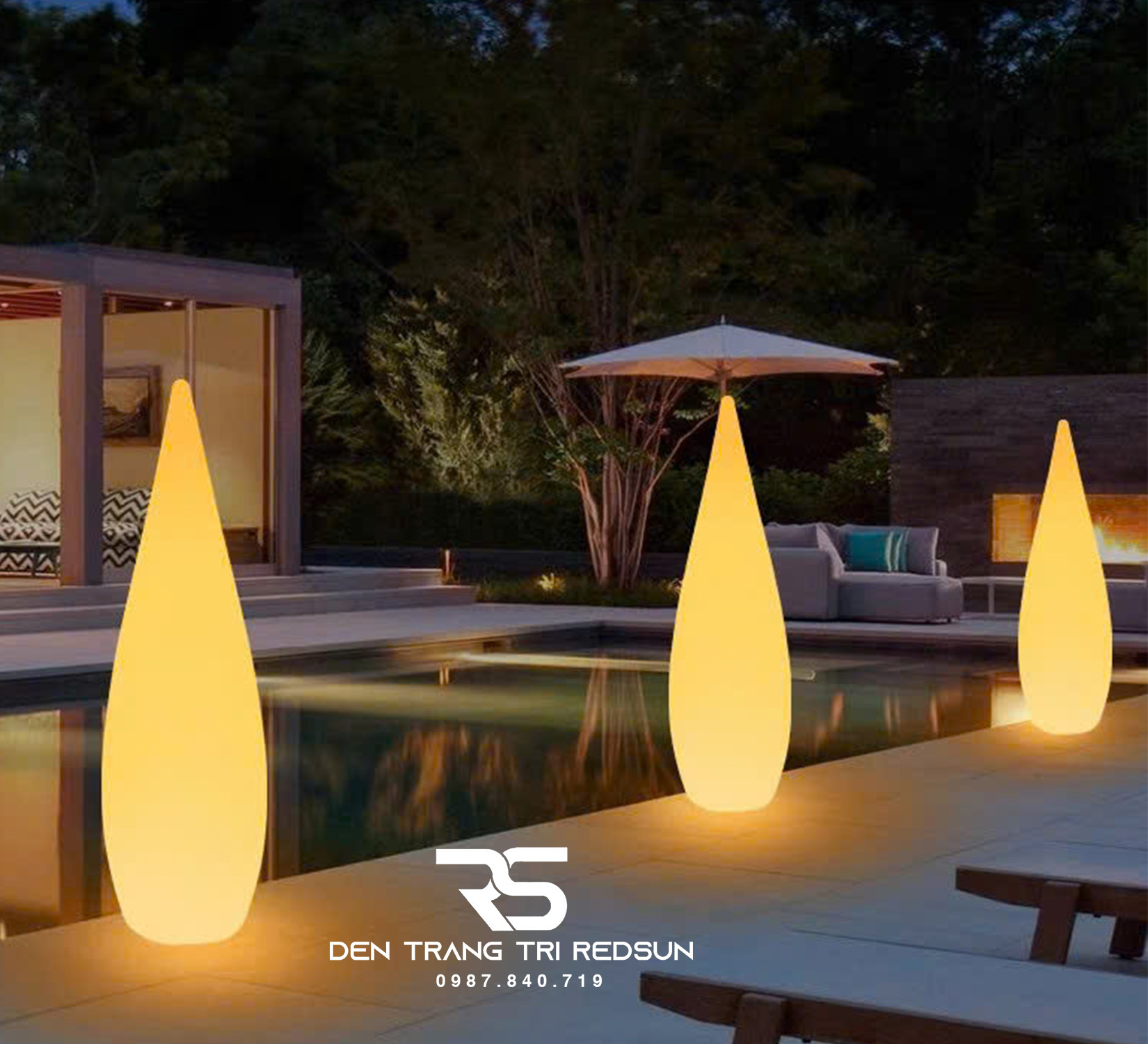 den-san-hien-dai-trang-tri-trong-nha-san-vuon-canh-quan-ngoai-troi-hinh-giot-nuoc-ds2054