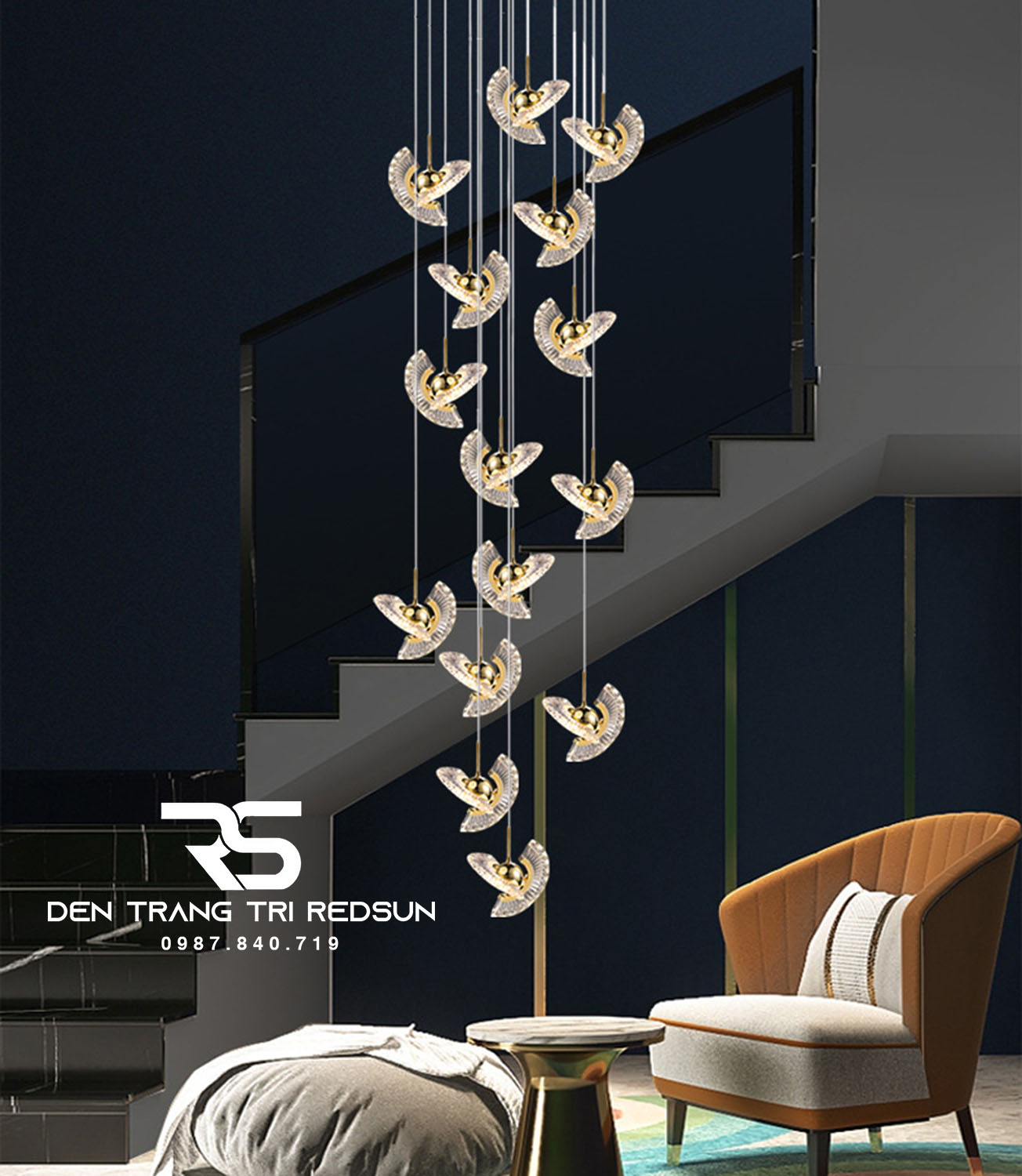 den-tha-tran-hien-dai-lap-thong-tang-cau-thang-phong-khach-ban-an-chat-lieu-acrylic-htk072