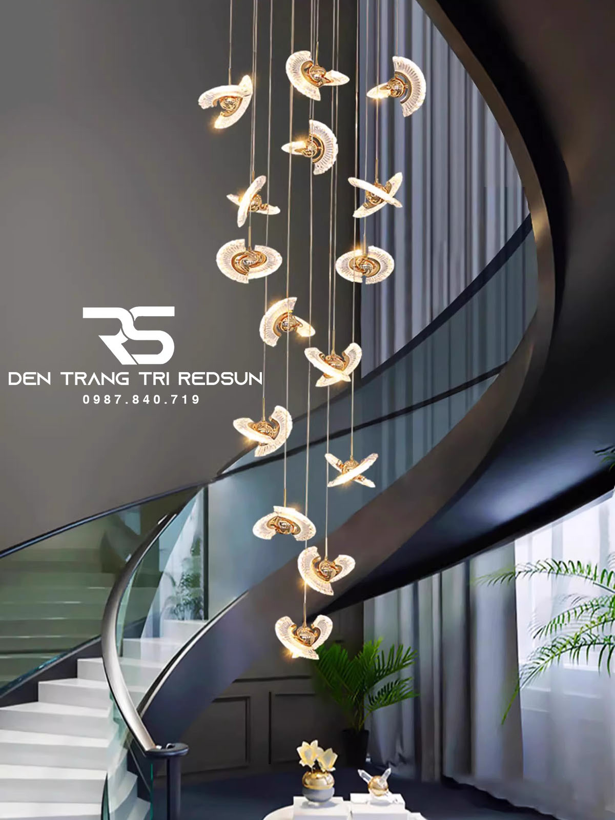 den-tha-tran-hien-dai-lap-thong-tang-cau-thang-phong-khach-ban-an-chat-lieu-acrylic-htk072