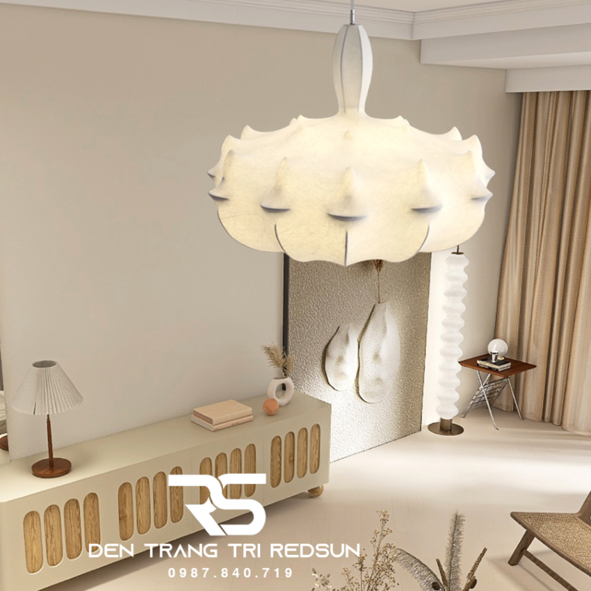 Đèn Chùm Phòng Khách Phong Cách Nhật Bản Wabi-sabi DC-T088