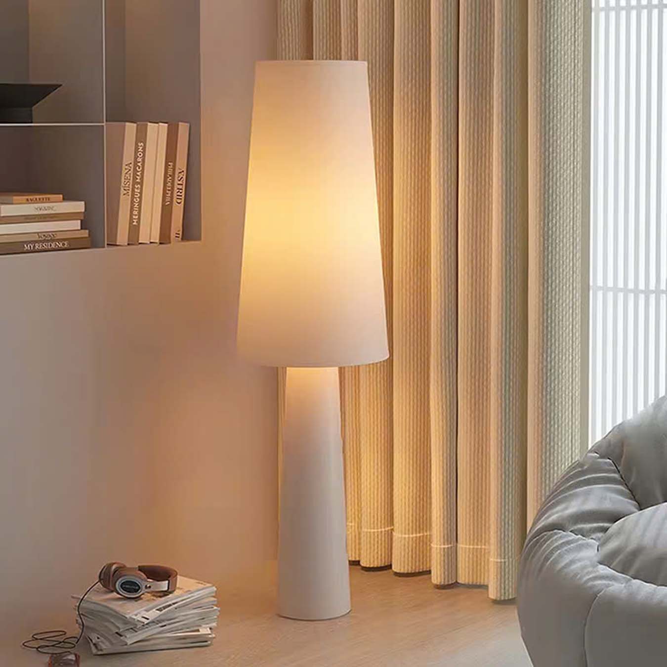 Đèn Sàn Hiện Đại Trang Trí Phòng Khách, Phòng Ngủ Phong Cách Nhật Bản DS2060