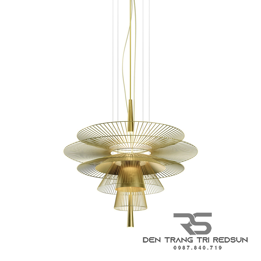 Đèn Thả Trần Đĩa Bay Phong Cách Bắc Âu CDT-T038/CDT-T039/CDT-T040