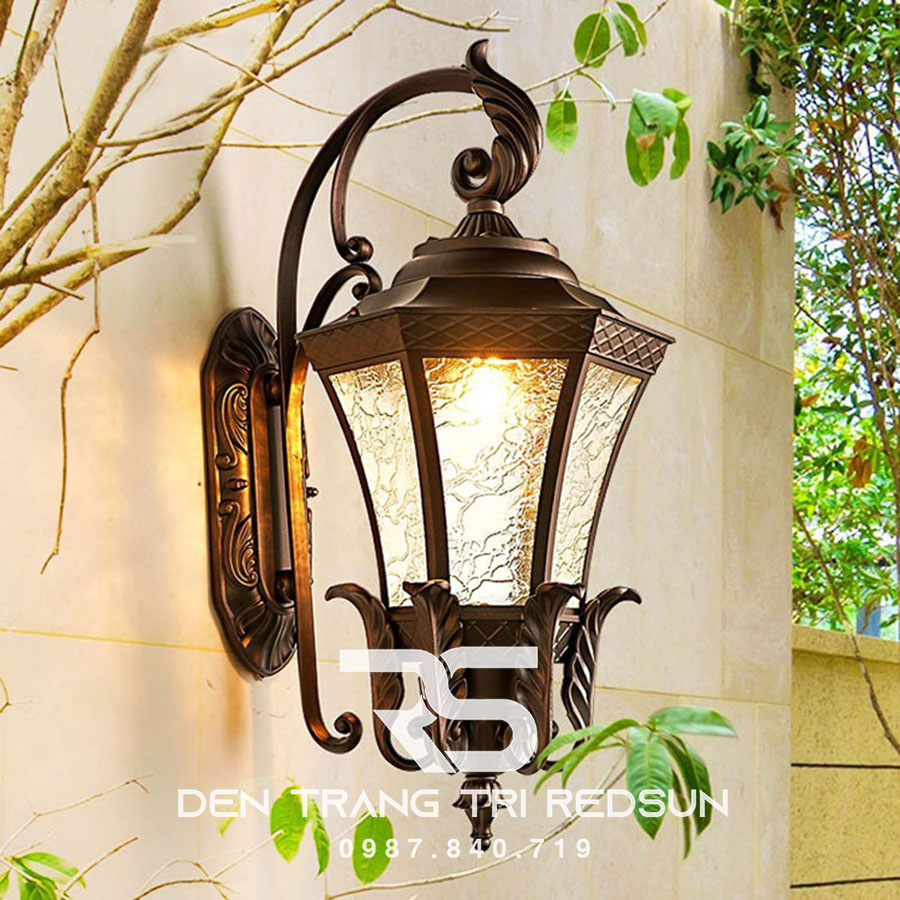 Đèn Tường Chùa Hợp Kim Lắp Ngoài Trời DT-C819