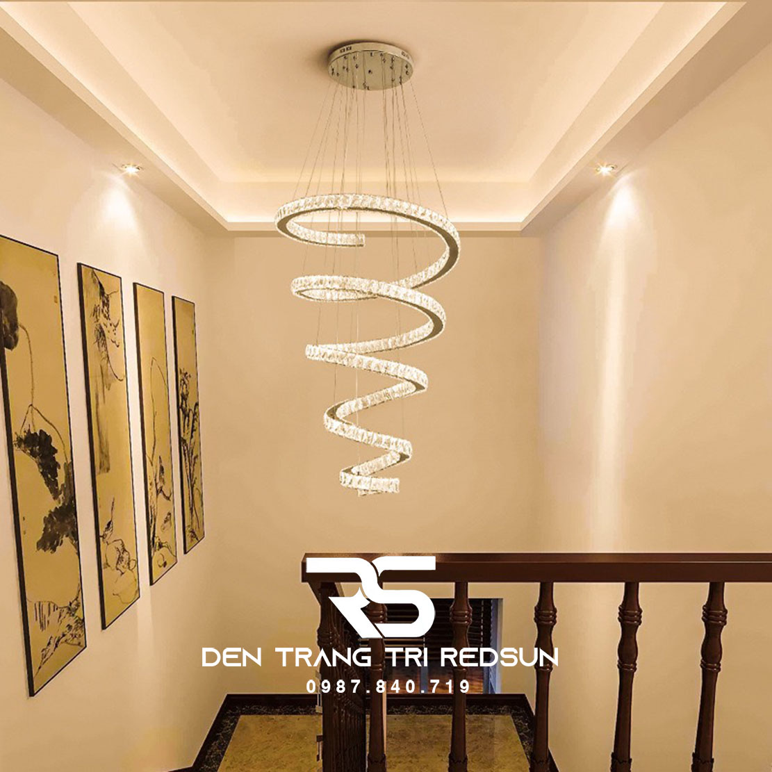 Đèn Thả Pha Lê Phòng Khách, Phòng Ngủ, Bàn Ăn Hiện Đại TPL038