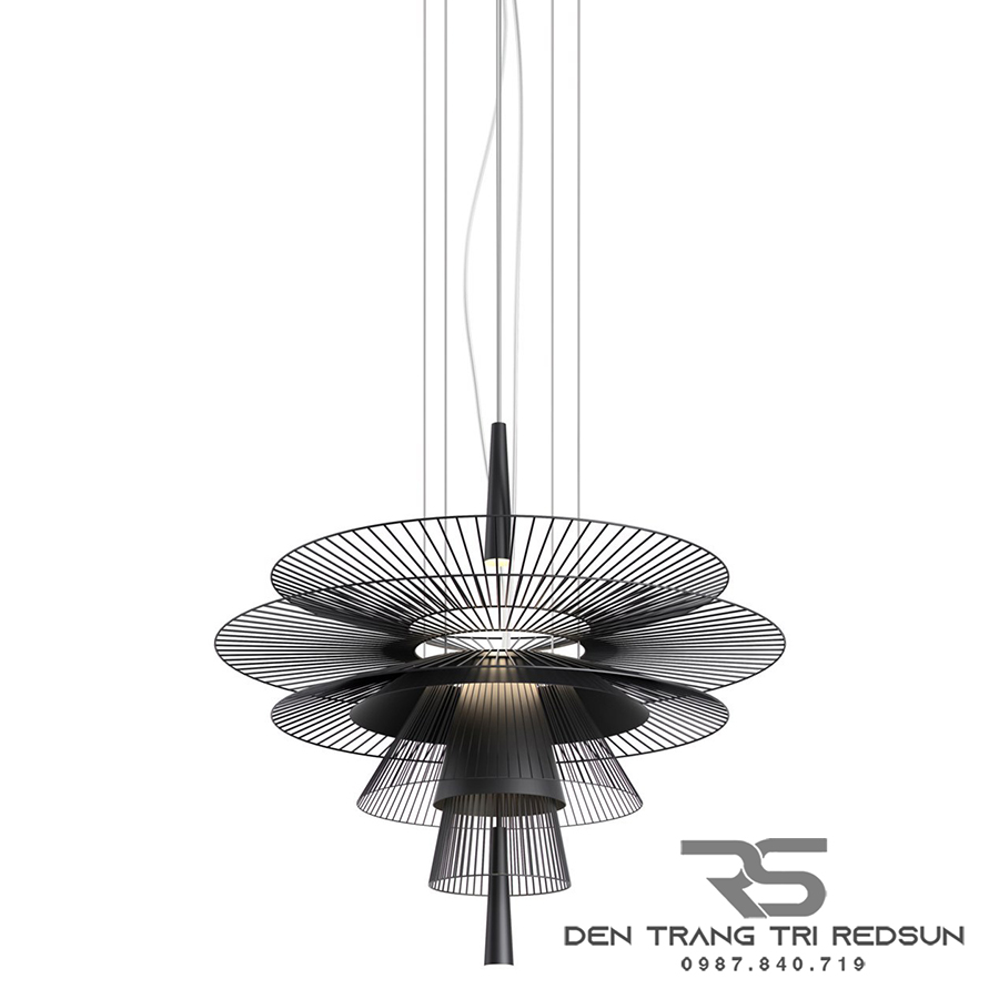Đèn Thả Trần Đĩa Bay Phong Cách Bắc Âu CDT-T038/CDT-T039/CDT-T040