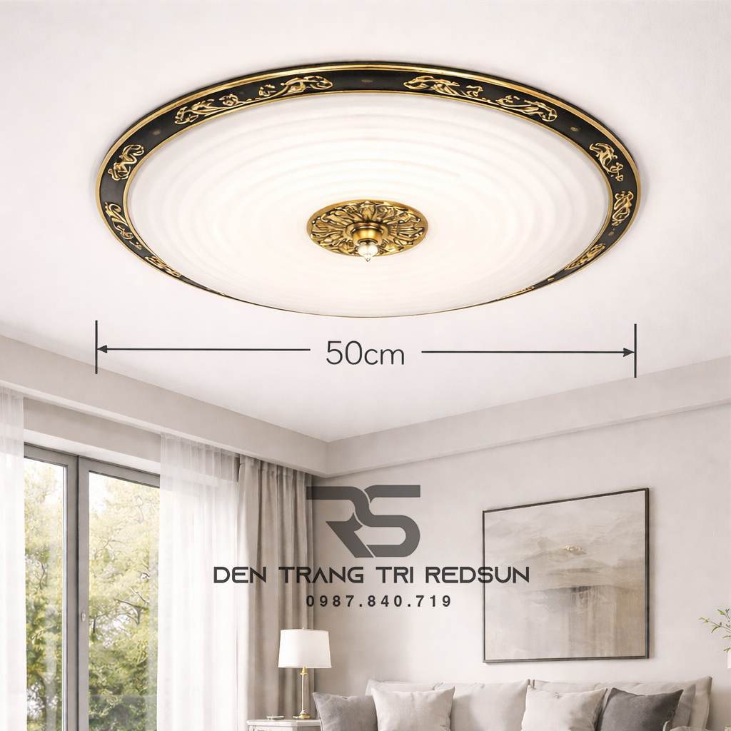Đèn Mâm Ốp Trần Sảnh, Hành Lang, Ban Công Hiện Đại OT-C253