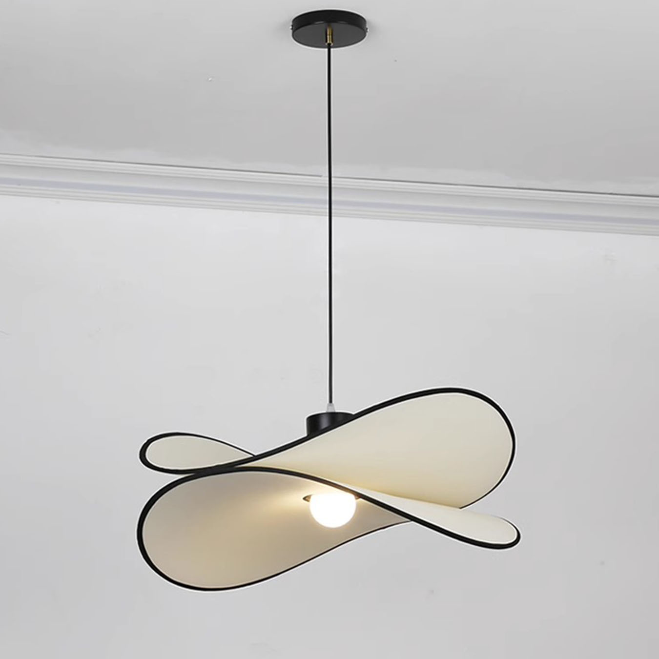 Đèn Thả Hiện Đại Phong Cách Nhật Bản Wabi-sabi Chất Liệu Vải CDT-T068