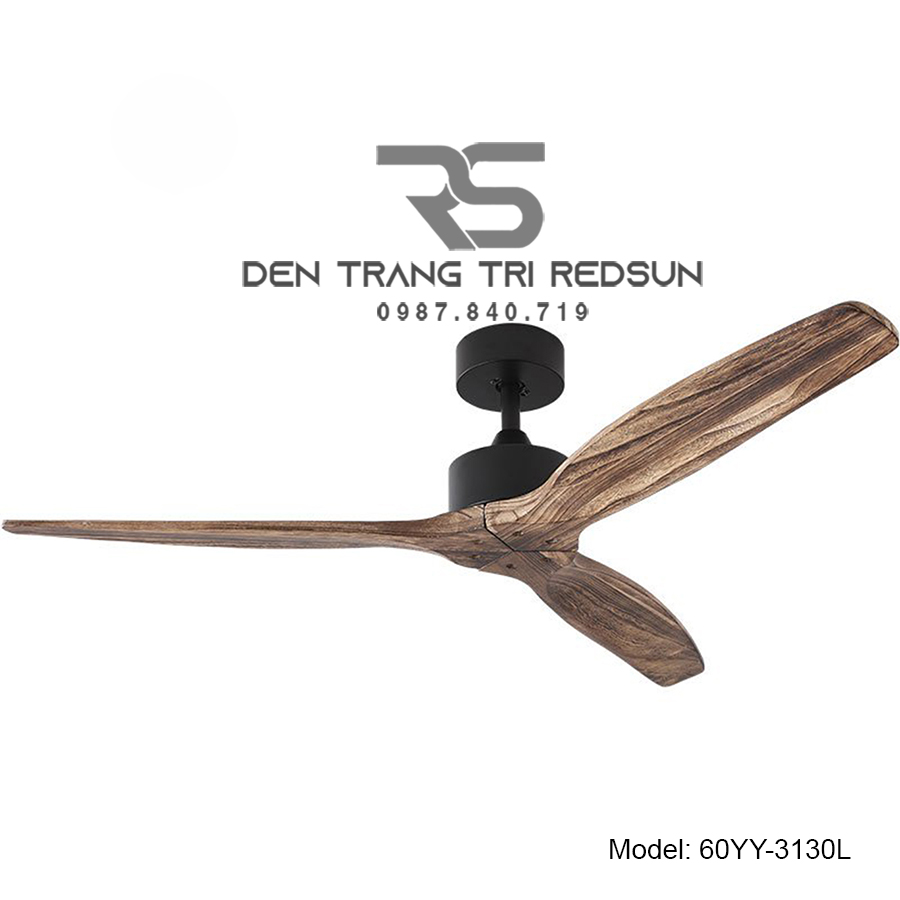 Quạt Trần Trang Trí Phòng Khách, Phòng Ngủ - 60YY-3130L