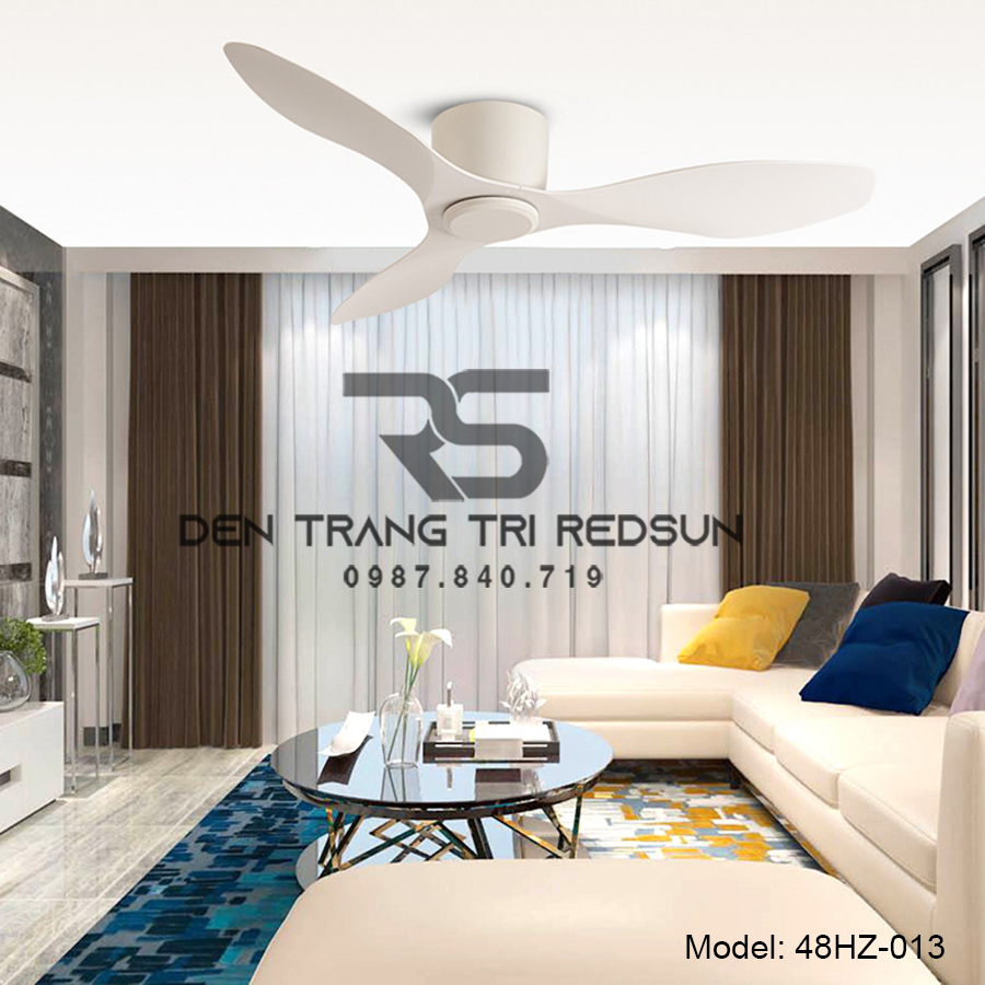 Quạt Trần Trang Trí Phòng Khách, Phòng Ngủ - 48HZ-013