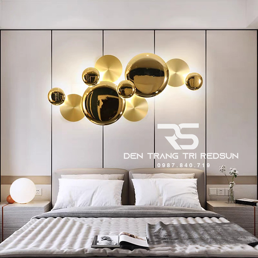 Tranh Đèn Treo Tường Nghệ Thuật Trang Trí Phòng Khách, Phòng Ngủ, Hành Lang Phong Cách Bắc Âu DDC-024