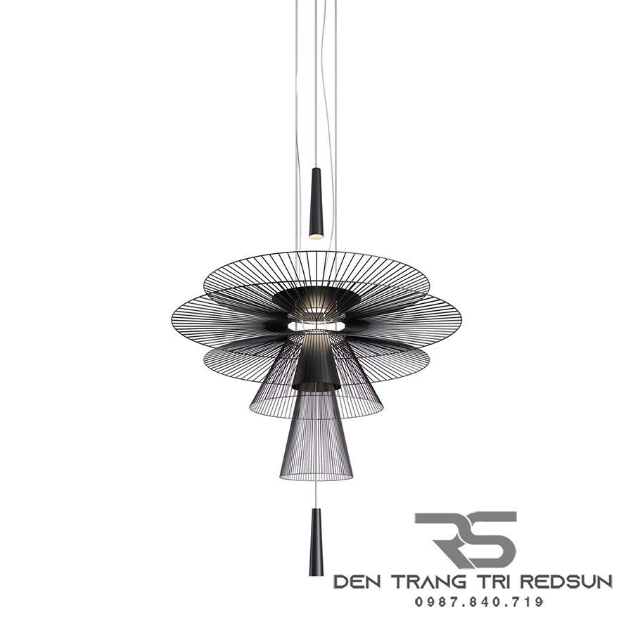 Đèn Thả Trần Đĩa Bay Phong Cách Bắc Âu CDT-T038/CDT-T039/CDT-T040