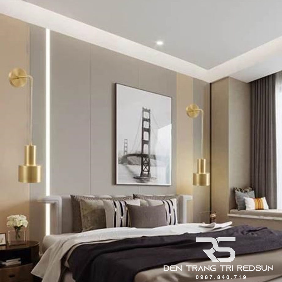 Đèn Tường Trang Trí Phòng Khách, Phòng Ngủ, Cầu Thang Phong Cách Bắc Âu DT1161