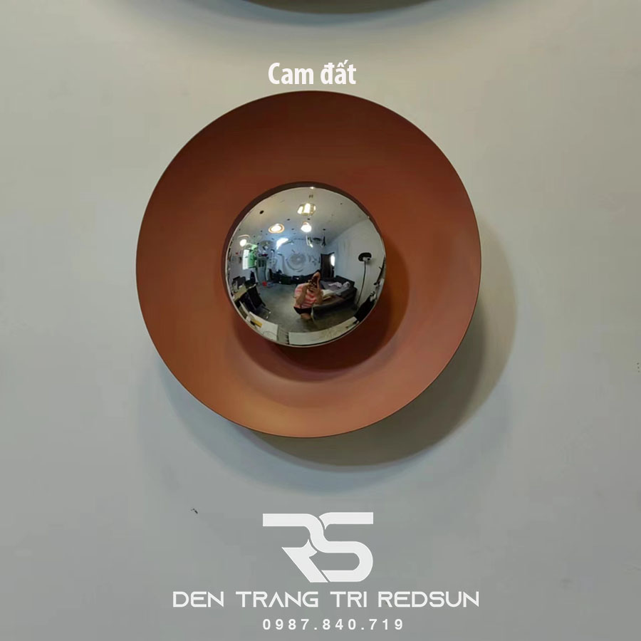 Đèn Tường Trang Trí Phòng Khách, Phòng Ngủ, Cầu Thang Hình Đĩa Bay Phong Cách Bắc Âu  DT-124