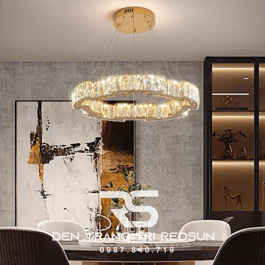 Đèn Thả Pha Lê Phòng Khách, Phòng Ngủ, Bàn Ăn Hiện Đại TPL065