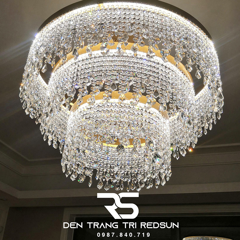 Đèn Thả Pha Lê Phòng Khách, Phòng Ngủ, Bàn Ăn Hiện Đại TPL035