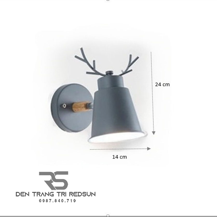 Đèn Tường Phong Cách Vintage Trang Trí Quán Cafe, Nhà Hàng, Phòng Khách, Phòng Ngủ, Cầu Thang DT1201