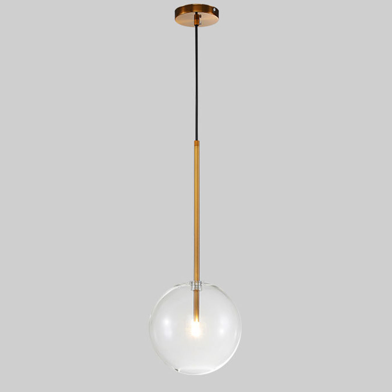 Đèn Thả Trần Hiện Đại Lắp Bàn Ăn, Quán Cà Phê Choá Thuỷ Tinh Phong Cách Bắc Âu CDT-T069