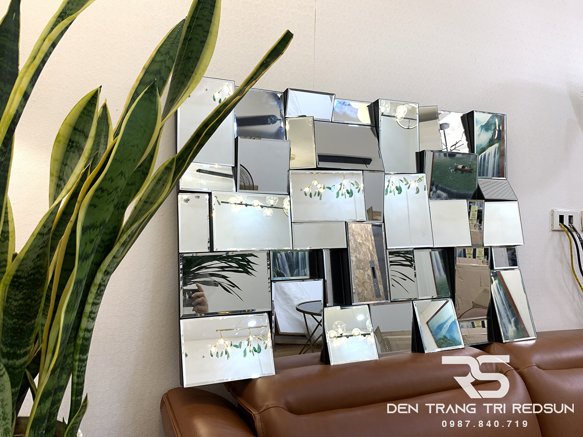 Gương Treo Tường Nghệ Thuật Trang Trí Phòng Khách, Phòng Ngủ, Hành Lang, Phòng Làm Việc GDC-003