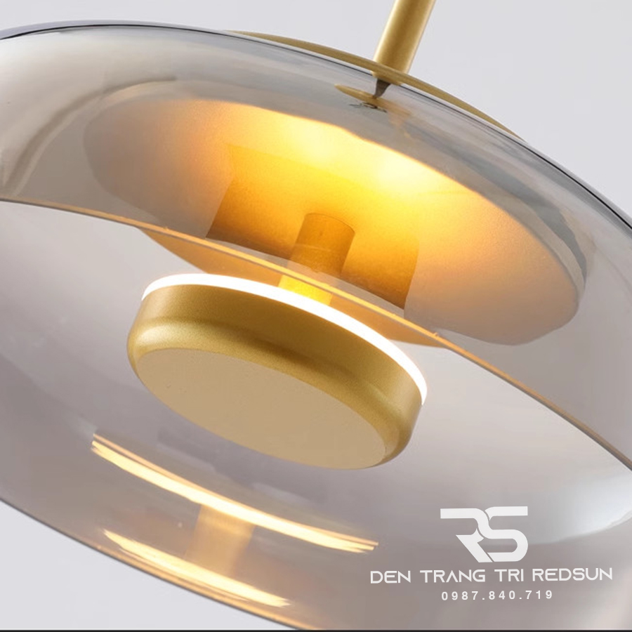 Đèn Thả Trần Hiện Đại Bắc Âu Choá Thuỷ Tinh CDT-L009