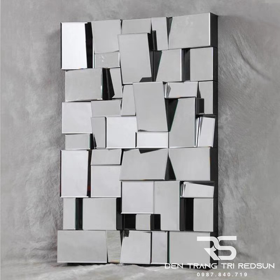 Gương Treo Tường Nghệ Thuật Trang Trí Phòng Khách, Phòng Ngủ, Hành Lang, Phòng Làm Việc GDC-003