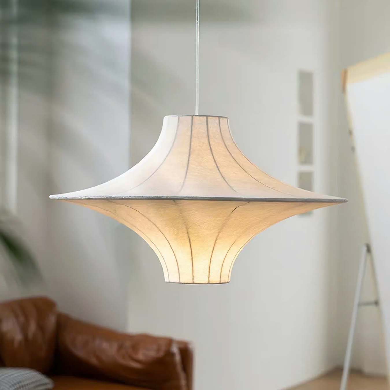 Đèn Thả Trần Phòng Khách, Phòng Ăn, Phòng Ngủ Hiện Đại Phong Cách Nhật Bản Wabi-sabi CDT-T085