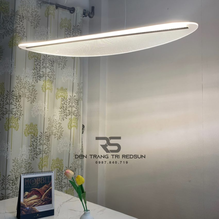 Đèn Thả Bàn Ăn Hiện Đại Hình Lá Acrylic Phong Cách Bắc Âu DC-T090