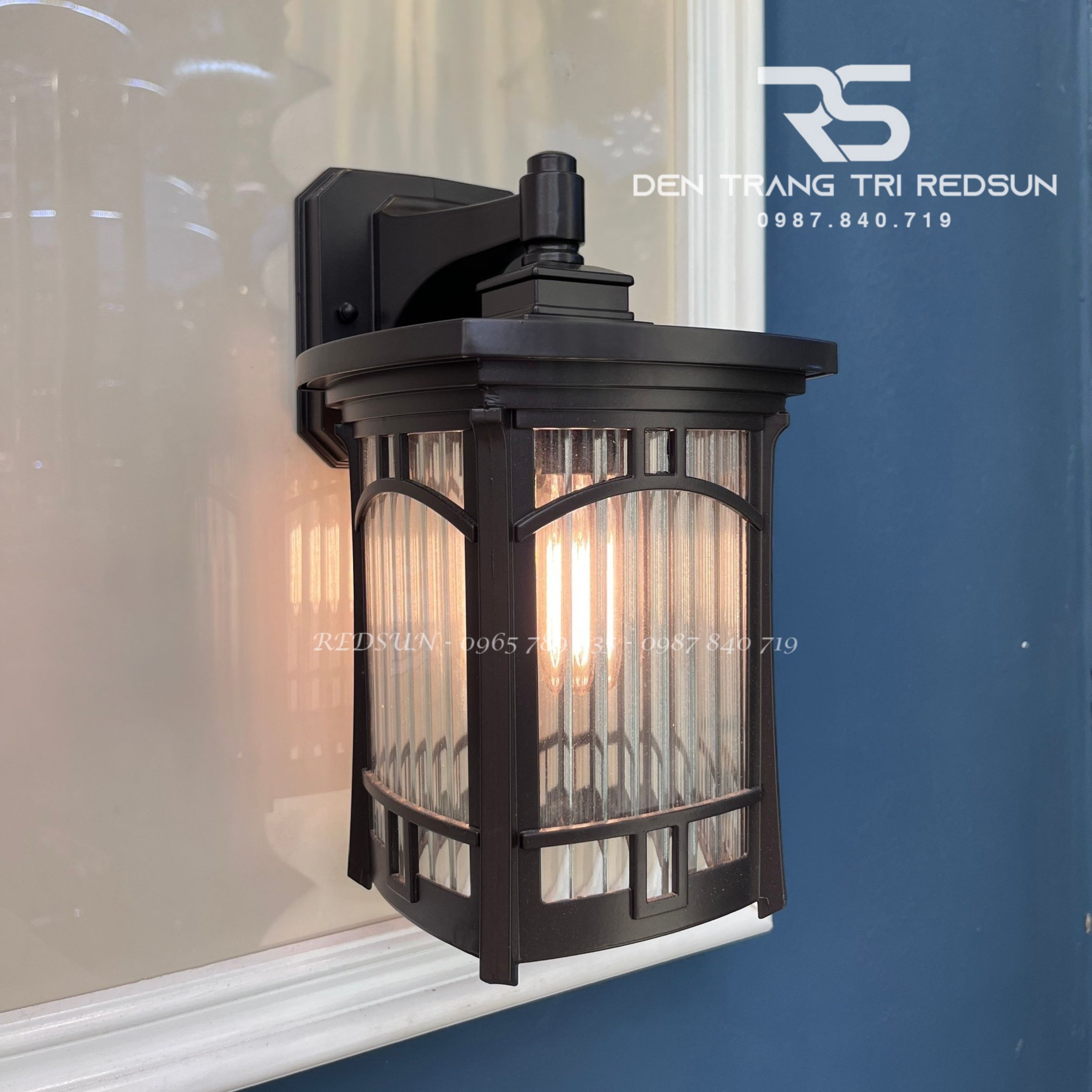 Đèn Tường Chùa Hợp Kim Lắp Ngoài Trời DT-C617
