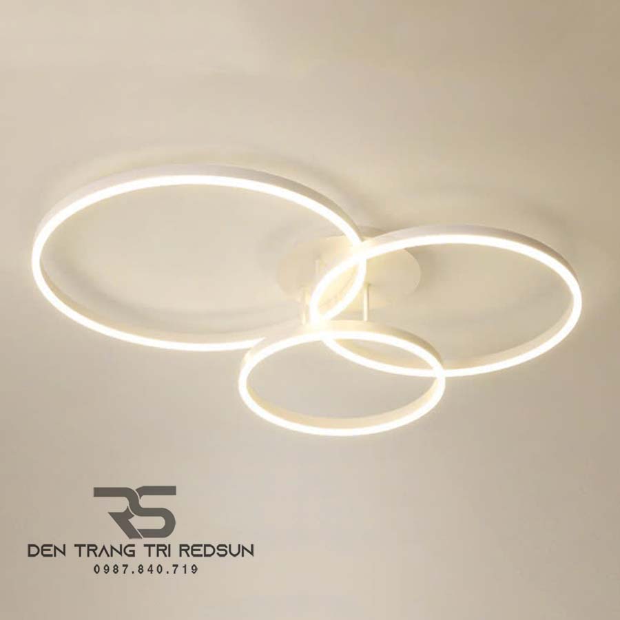 Đèn Mâm Ốp Trần Phòng Khách, Phòng Ngủ Hiện Đại MN345