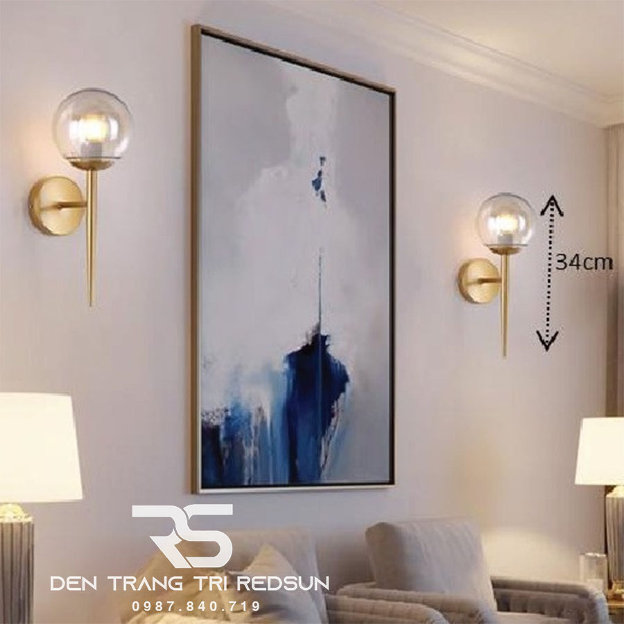 Đèn Tường Trang Trí Phòng Khách, Phòng Ngủ, Cầu Thang Phong Cách Bắc Âu DT1154