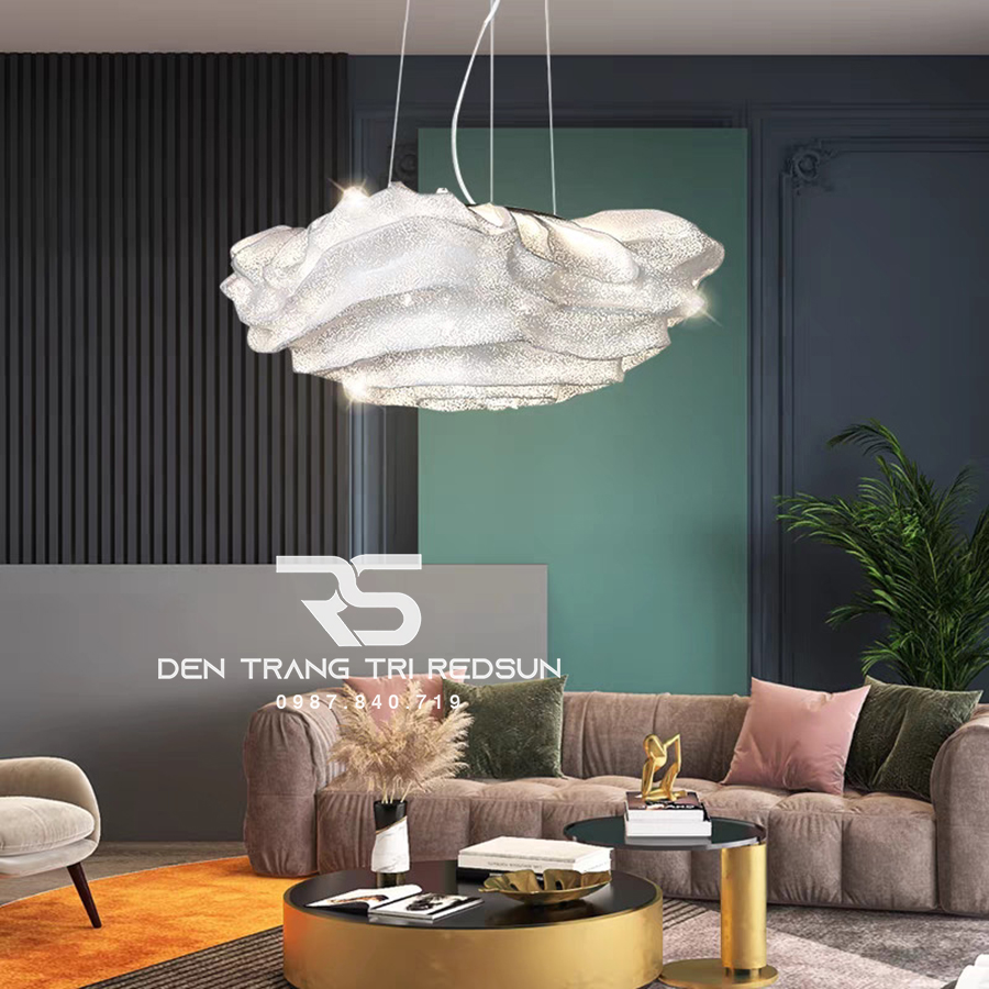 Đèn Chùm Phòng Khách Hiện Đại Đám Mây Phong Cách Bắc Âu DC-T075