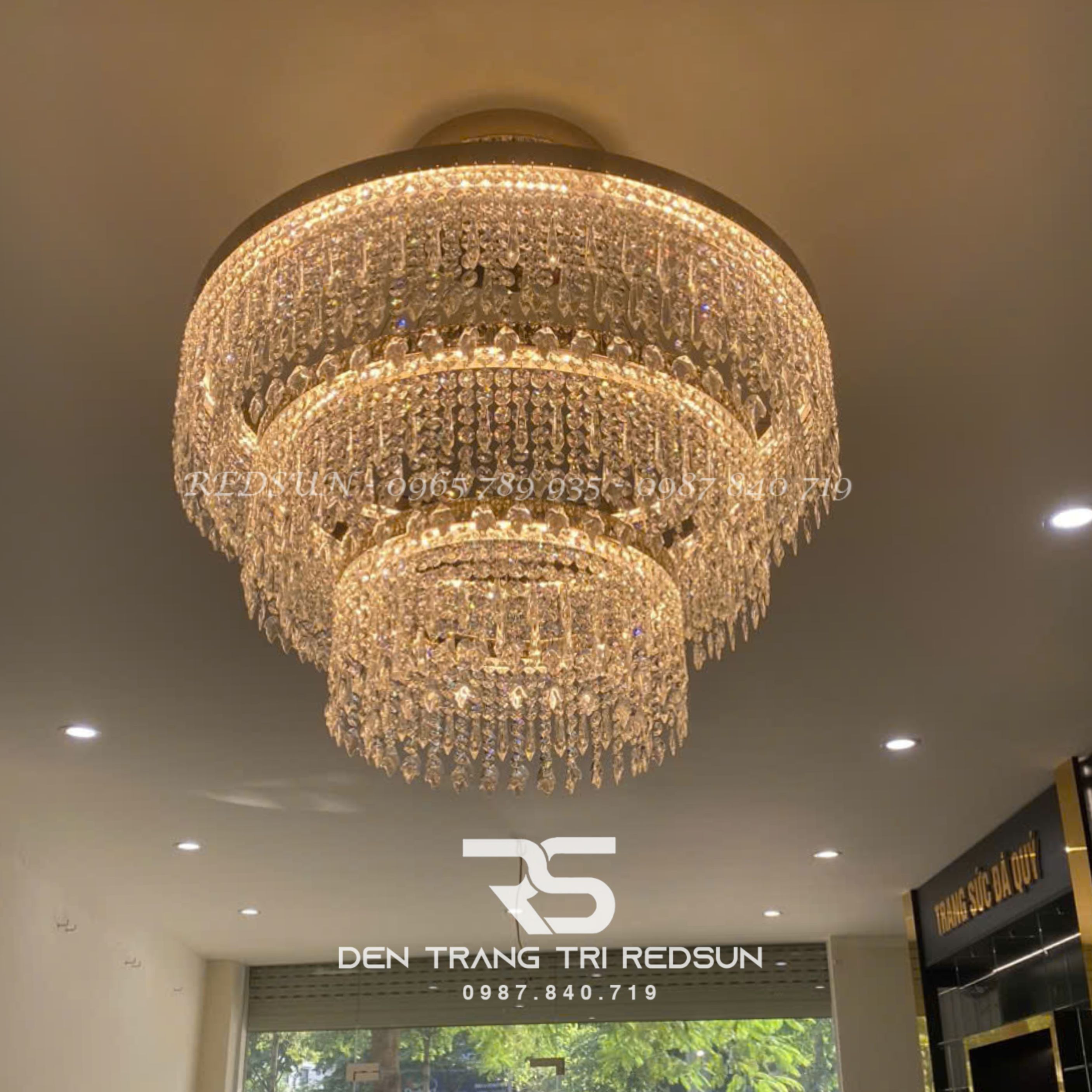 Đèn Thả Pha Lê Phòng Khách, Phòng Ngủ, Bàn Ăn Hiện Đại TPL035