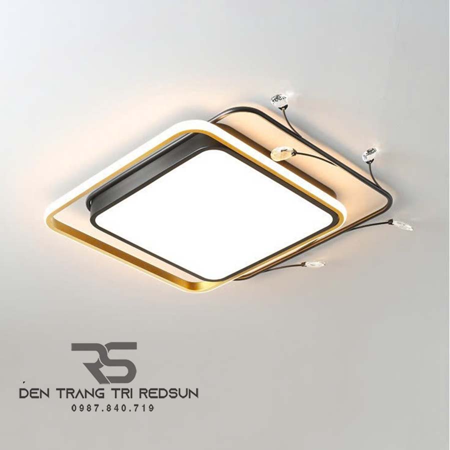 Đèn Mâm Ốp Trần Phòng Khách, Phòng Ngủ Hiện Đại MN100