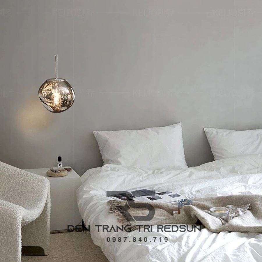 Đèn Thả Trần Hiện Đại Nham Thạch Phong Cách Bắc Âu Chất Liệu Thuỷ Tinh CDT-T053