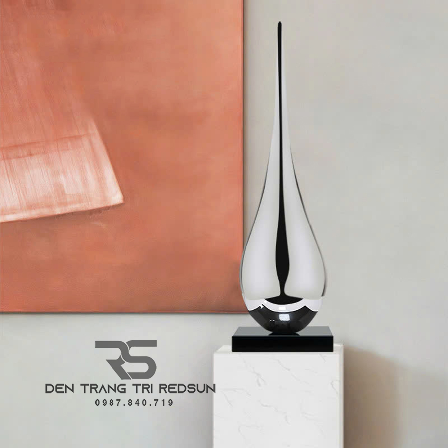 Đồ Trang Trí Nội Thất Phòng Khách, Hành Lang, Sảnh Chờ Phong Cách Bắc Âu Hình Giọt Nước DDC-004