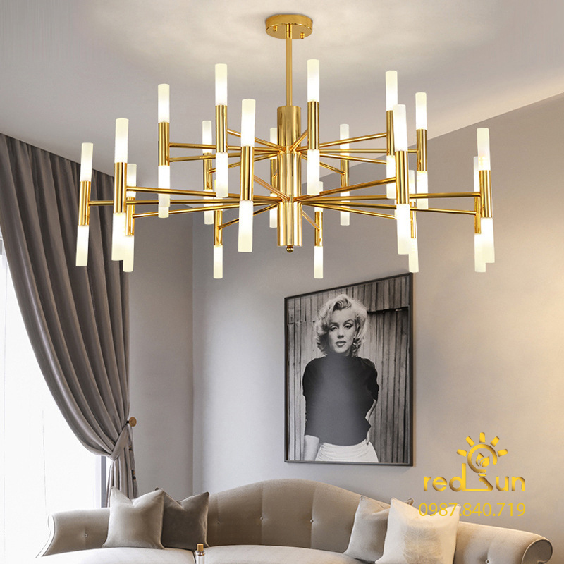 Đèn chùm trang trí nghệ thuật 20 tay R06