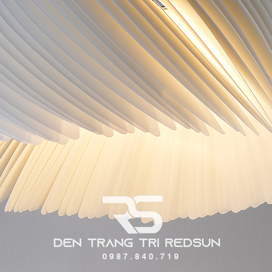 Đèn Thả Trần Hiện Đại Phong Cách Bắc Âu Ngàn Lớp Chất Liệu Acrylic DC-L028