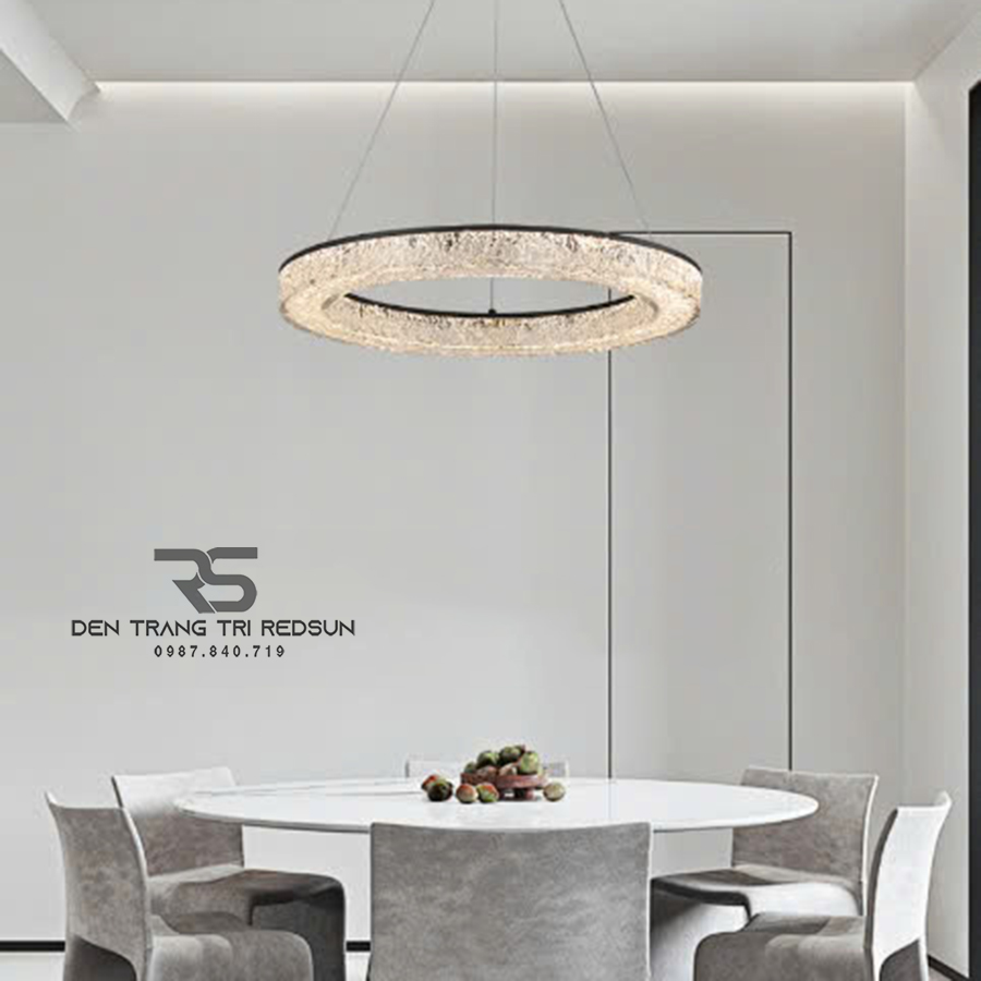 Đèn Thả Bàn Ăn Hiện Đại Phong Cách Bắc Âu Dáng Tròn DC-L065