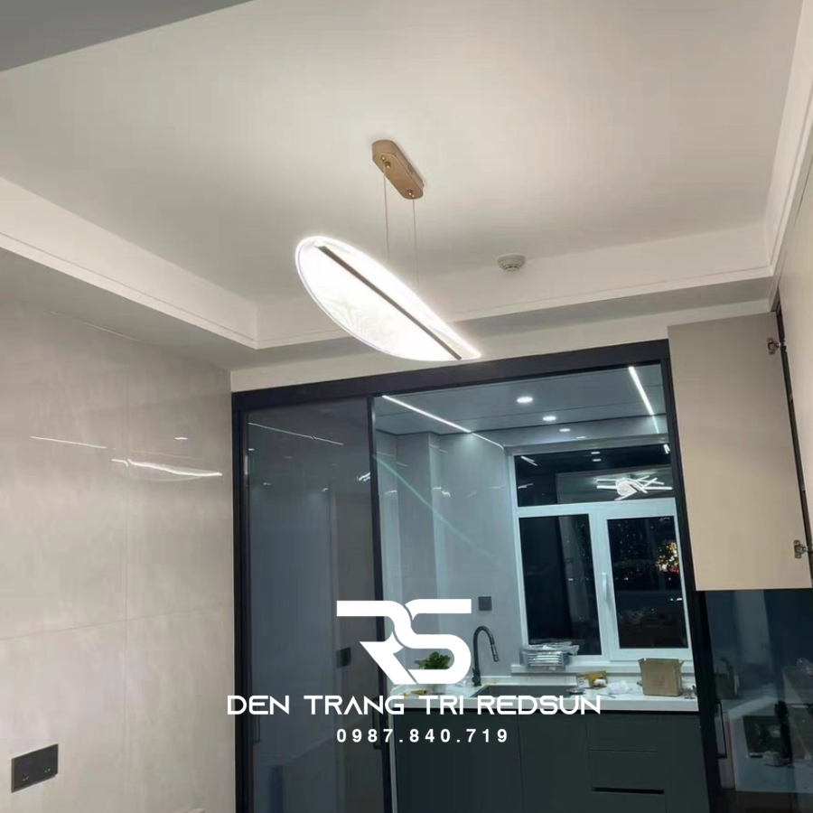 Đèn Thả Bàn Ăn Hiện Đại Hình Lá Acrylic Phong Cách Bắc Âu DC-T090